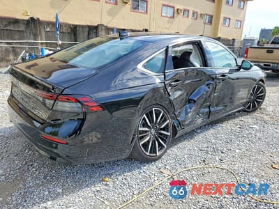 Trzecie zdjęcie samochodu z tyłu: 2024 HONDA ACCORD TOURING HYBRID VIN:1HGCY2F82RA084149 - miniatura