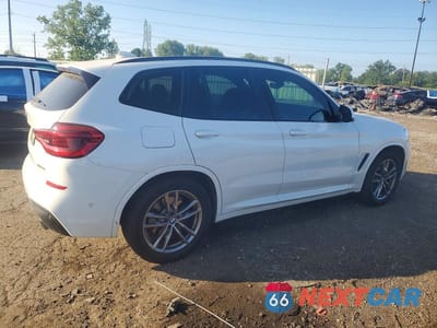 Trzecie zdjęcie samochodu z tyłu: 2021 BMW X3 XDRIVE30I VIN:5UXTY5C06M9F39644 - miniatura