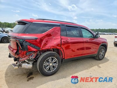Trzecie zdjęcie samochodu z tyłu: 2026 CHEVROLET TRAVERSE LT VIN:1GNERGKS9TJ216499 - miniatura