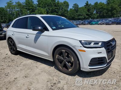Czwarte zdjęcie samochodu z boku: 2019 AUDI SQ5 PREMIUM PLUS VIN:WA1B4AFY0K2100066 - miniatura
