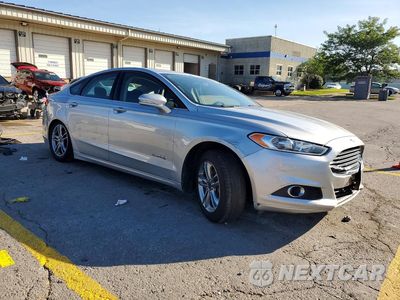 Czwarte zdjęcie samochodu z boku: 2015 FORD FUSION SE HYBRID VIN:3FA6P0LU5FR224691 - miniatura