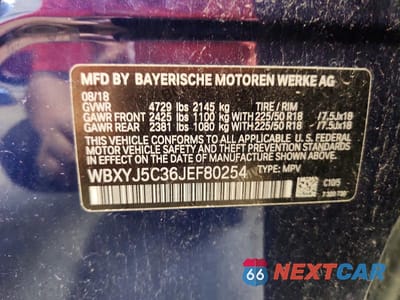 Zdjęcie 12 z 12 samochodu: 2018 BMW X2 XDRIVE28I VIN:WBXYJ5C36JEF80254 - miniatura