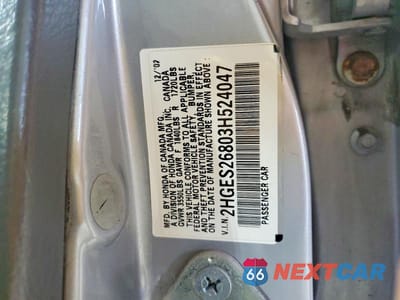 Zdjęcie 12 z 12 samochodu: 2003 HONDA CIVIC EX VIN:2HGES26803H524047 - miniatura
