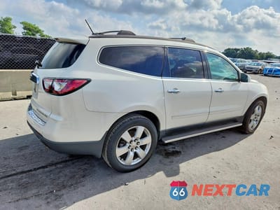 Trzecie zdjęcie samochodu z tyłu: 2013 CHEVROLET TRAVERSE VIN:1GNKRLKD2DJ128814 - miniatura