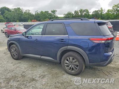 Drugie zdjęcie samochodu z przodu: 2022 NISSAN PATHFINDER SV VIN:5N1DR3BA4NC228342 - miniatura