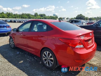 Drugie zdjęcie samochodu z przodu: 2015 HYUNDAI ACCENT GLS VIN:KMHCU4AE0FU822555 - miniatura