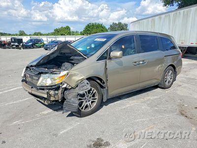 2011 HONDA ODYSSEY EXL 5FNRL5H66BB065752 - główne zdjęcie licytacji z USA - miniatura