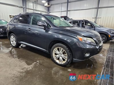 Czwarte zdjęcie samochodu z boku: 2011 LEXUS RX 450H VIN:JTJBC1BA2B2040354 - miniatura