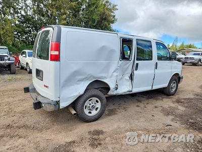 Trzecie zdjęcie samochodu z tyłu: 2014 GMC SAVANA G2500 VIN:1GTW7FCA0E1901979 - miniatura