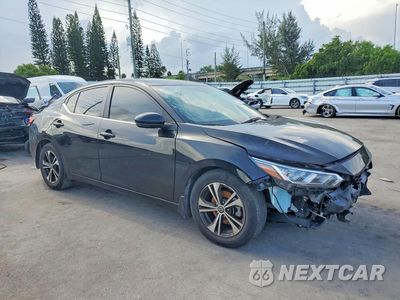 Czwarte zdjęcie samochodu z boku: 2020 NISSAN SENTRA SV VIN:3N1AB8CV2LY234948 - miniatura
