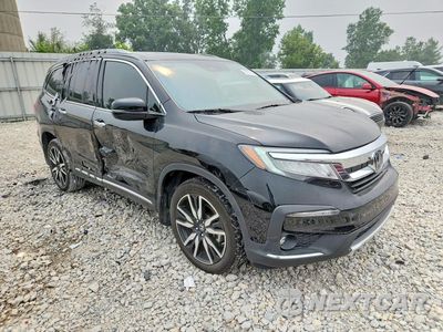 Czwarte zdjęcie samochodu z boku: 2021 HONDA PILOT ELITE VIN:5FNYF6H04MB032773 - miniatura