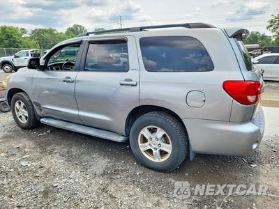 Drugie zdjęcie samochodu z przodu: 2008 TOYOTA SEQUOIA SR5 VIN:5TDBY64A98S011921 - miniatura