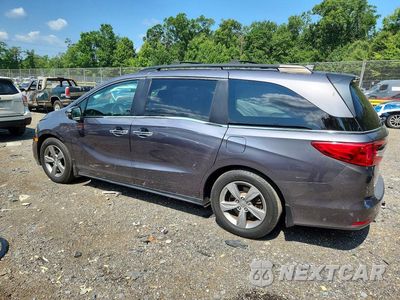 Drugie zdjęcie samochodu z przodu: 2018 HONDA ODYSSEY EX VIN:5FNRL6H53JB052968 - miniatura