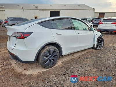 Trzecie zdjęcie samochodu z tyłu: 2024 TESLA MODEL Y VIN:7SAYGDED3RF129160 - miniatura