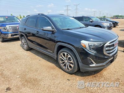 Czwarte zdjęcie samochodu z boku: 2018 GMC TERRAIN SLT VIN:3GKALVEX2JL174675 - miniatura