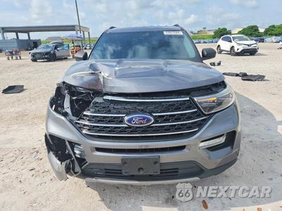 Piąte zdjęcie samochodu w środku: 2021 FORD EXPLORER XLT VIN:1FMSK7DH4MGA22667 - miniatura