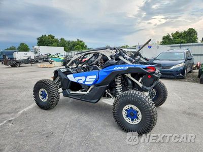 Trzecie zdjęcie samochodu z tyłu: 2023 CAN-AM MAVERICK X3 UTILITY VEHICLE VIN:3JBVXAV2XPE000755 - miniatura