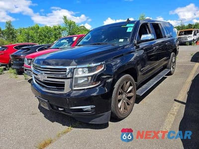 Drugie zdjęcie samochodu z przodu: 2015 CHEVROLET SUBURBAN K1500 LTZ VIN:1GNSKKKC8FR722852 - miniatura