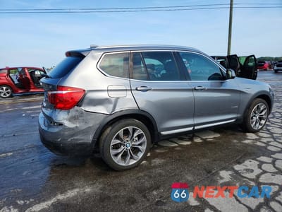 Trzecie zdjęcie samochodu z tyłu: 2016 BMW X3 XDRIVE28I VIN:5UXWX9C55G0D75119 - miniatura