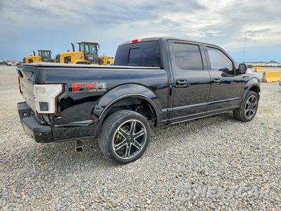Trzecie zdjęcie samochodu z tyłu: 2018 FORD F150 SUPERCREW VIN:1FTEW1EG1JFD03268 - miniatura