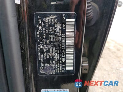 Zdjęcie 13 z 13 samochodu: 2018 HYUNDAI TUCSON SE VIN:KM8J2CA45JU786319 - miniatura