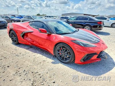 Czwarte zdjęcie samochodu z boku: 2024 CHEVROLET CORVETTE STINGRAY 1LT VIN:1G1YA2D40R5116347 - miniatura