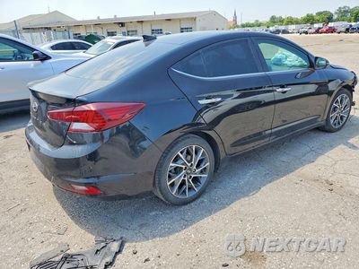 Trzecie zdjęcie samochodu z tyłu: 2019 HYUNDAI ELANTRA SE VIN:KMHD84LF5KU876667 - miniatura