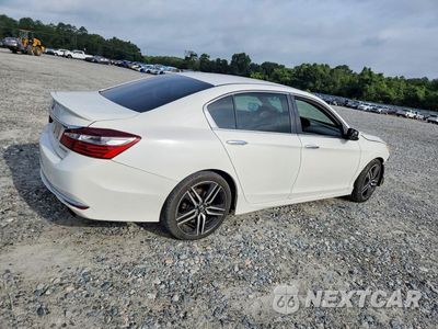 Trzecie zdjęcie samochodu z tyłu: 2017 HONDA ACCORD SPORT VIN:1HGCR2F53HA106872 - miniatura
