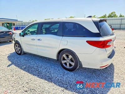 Drugie zdjęcie samochodu z przodu: 2019 HONDA ODYSSEY EXL VIN:5FNRL6H73KB115165 - miniatura