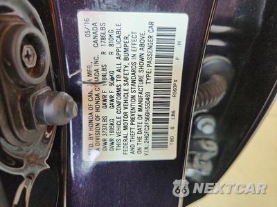 Zdjęcie 12 z 12 samochodu: 2016 HONDA CIVIC LX VIN:2HGFC2F56GH550469 - miniatura