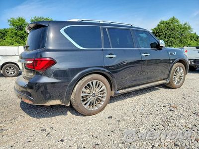 Trzecie zdjęcie samochodu z tyłu: 2019 INFINITI QX80 LUXE VIN:JN8AZ2NCXK9461203 - miniatura