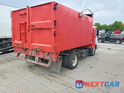 Trzecie zdjęcie samochodu z tyłu: 2019 ISUZU NRR DUMP TRUCK VIN:JALE5W160K7303706 - miniatura