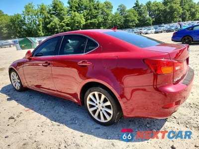 Drugie zdjęcie samochodu z przodu: 2007 LEXUS IS 250 VIN:JTHCK262572012444 - miniatura