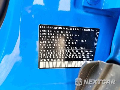 Zdjęcie 12 z 12 samochodu: 2025 VOLKSWAGEN TAOS SE BLACK VIN:3VV3C7B27SM007203 - miniatura