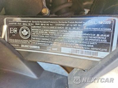 Zdjęcie 9 z 9 samochodu: 2010 CAN-AM SPYDER ROADSTER RTS VIN:2BXJBGC18AV000516 - miniatura