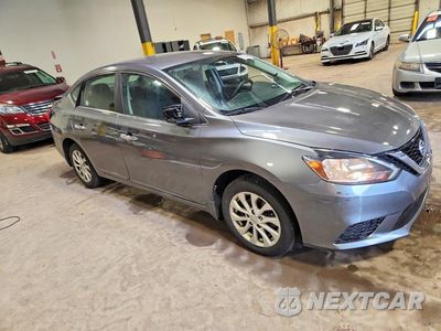 Czwarte zdjęcie samochodu z boku: 2019 NISSAN SENTRA SV VIN:3N1AB7AP2KY400821 - miniatura