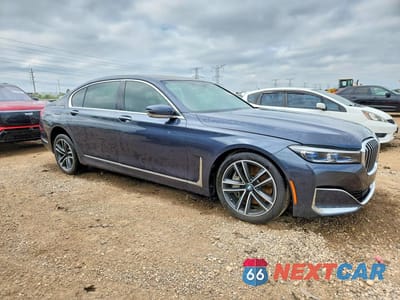 Czwarte zdjęcie samochodu z boku: 2020 BMW 750 VIN:WBA7U2C02LGM26985 - miniatura