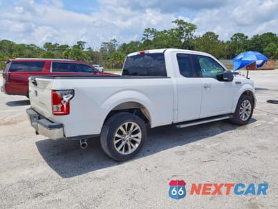 Trzecie zdjęcie samochodu z tyłu: 2017 FORD F150 SUPER CAB VIN:1FTEX1CF6HFB30574 - miniatura