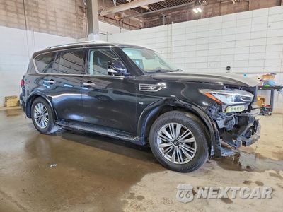 Czwarte zdjęcie samochodu z boku: 2020 INFINITI QX80 LUXE VIN:JN8AZ2NE2L9252976 - miniatura