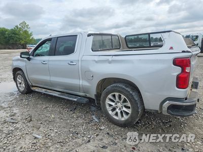 Drugie zdjęcie samochodu z przodu: 2019 CHEVROLET SILVERADO K1500 LTZ VIN:1GCUYGED1KZ168078 - miniatura