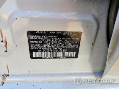 Zdjęcie 13 z 13 samochodu: 2017 SUBARU CROSSTREK LIMITED VIN:JF2GPAKCXHH248939 - miniatura