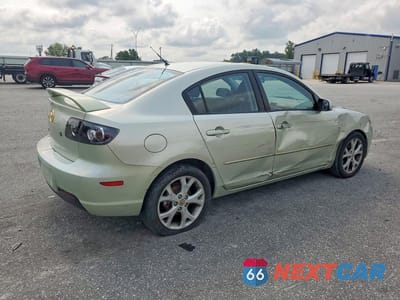 Trzecie zdjęcie samochodu z tyłu: 2008 MAZDA 3 I VIN:JM1BK32F881147596 - miniatura