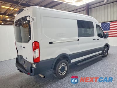 Trzecie zdjęcie samochodu z tyłu: 2023 FORD TRANSIT T- - DELIVERY VAN VIN:1FTBR1D88PKA99217 - miniatura