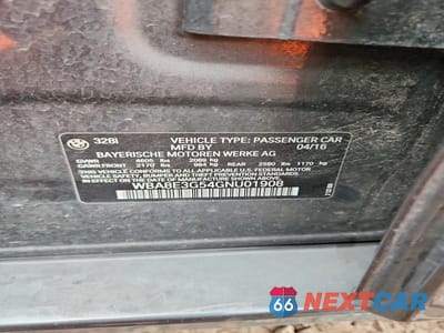 Zdjęcie 12 z 12 samochodu: 2016 BMW 328 XI SULEV VIN:WBA8E3G54GNU01908 - miniatura