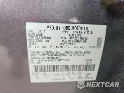 Zdjęcie 13 z 13 samochodu: 2014 FORD EXPLORER LIMITED VIN:1FM5K8F80EGB73135 - miniatura
