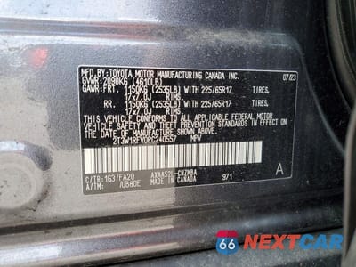 Zdjęcie 13 z 13 samochodu: 2023 TOYOTA RAV4 XLE VIN:2T3W1RFV0PC240557 - miniatura