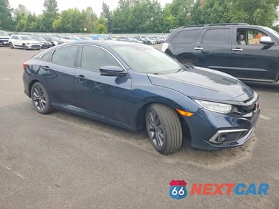 Czwarte zdjęcie samochodu z boku: 2021 HONDA CIVIC EX VIN:19XFC1F32ME013564 - miniatura