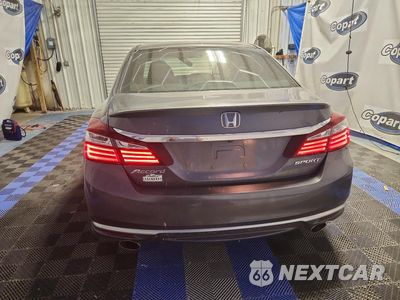 Zdjęcie 6 z 13 samochodu: 2017 HONDA ACCORD SPORT VIN:1HGCR2F57HA099635 - miniatura