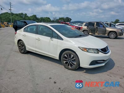 Czwarte zdjęcie samochodu z boku: 2013 HONDA CIVIC EX VIN:19XFB2F8XDE090705 - miniatura