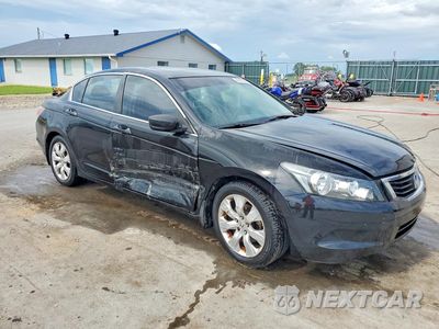 Czwarte zdjęcie samochodu z boku: 2010 HONDA ACCORD EXL VIN:1HGCP2F86AA170412 - miniatura